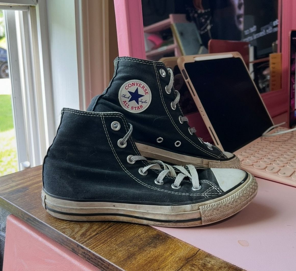 VERY Worn Converse All Star High Tops