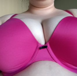 Hot Pink Demi Bra