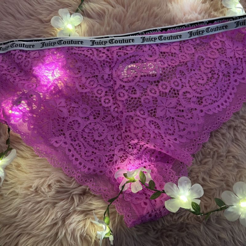 Used Purple Lace Panties