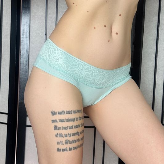 Turquoise Panties