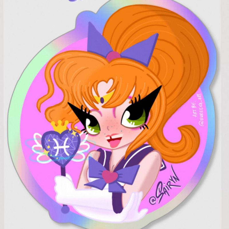 Holographic Sailor Sairyn Sticker