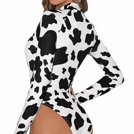 Spoil me with this Cow Bodysuit