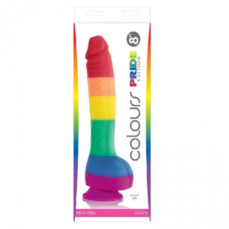 Gift Me: 8 Inch Pride Dildo