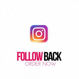 FOLLOW BACK on INSTAGRAM