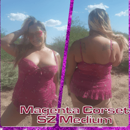 Magenta Corset