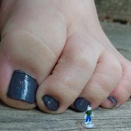 Tiny Stepped on by Giantess Photoset