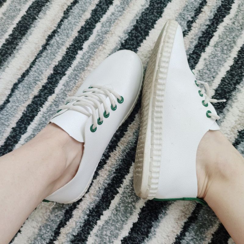 White Plimsoll Shoes