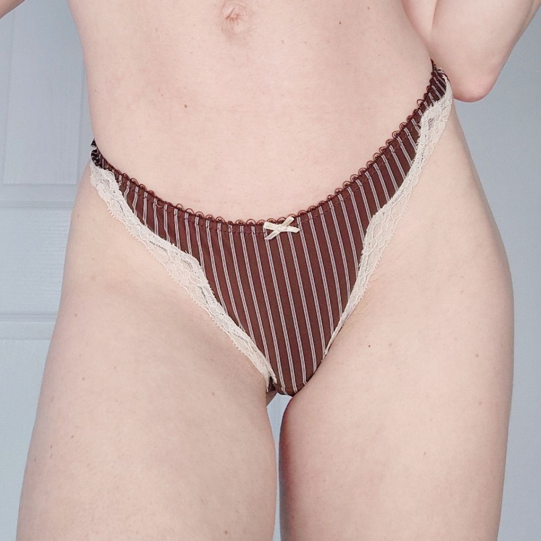 Stripey Thong