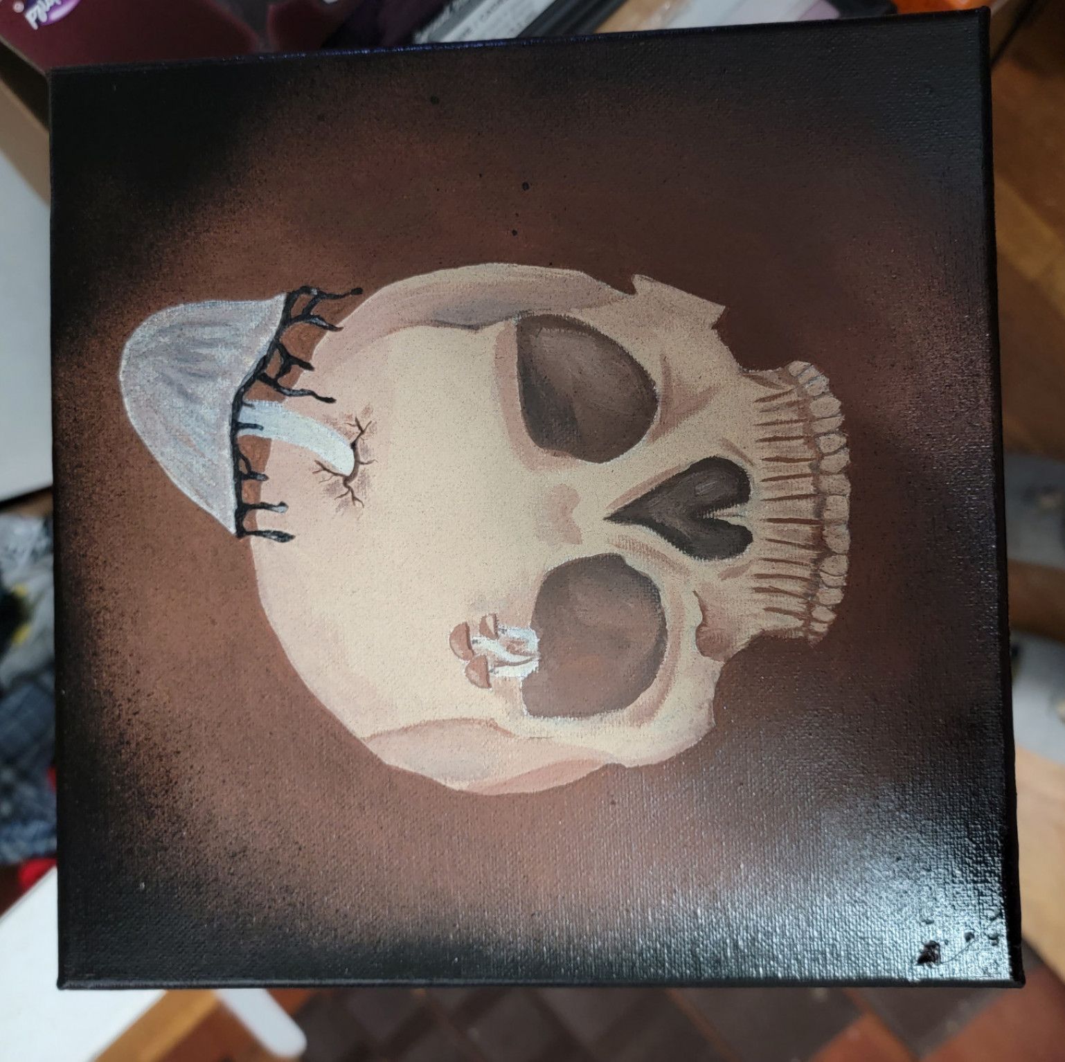 Skull painting I made