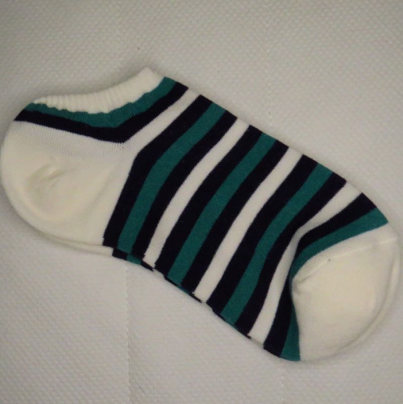 Blue Striped Socks