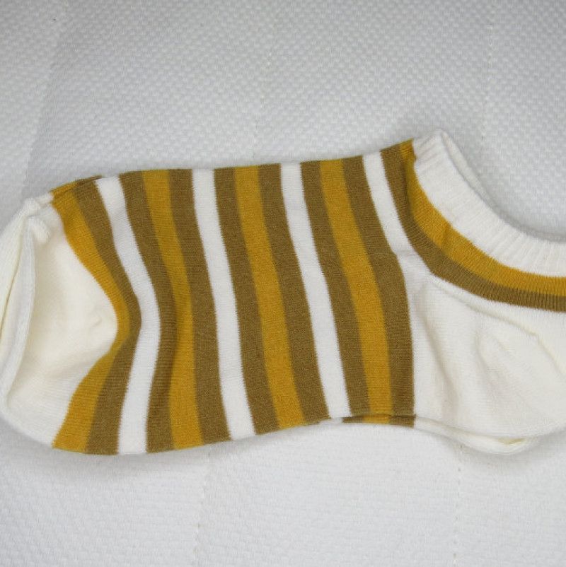 Yellow Striped Socks