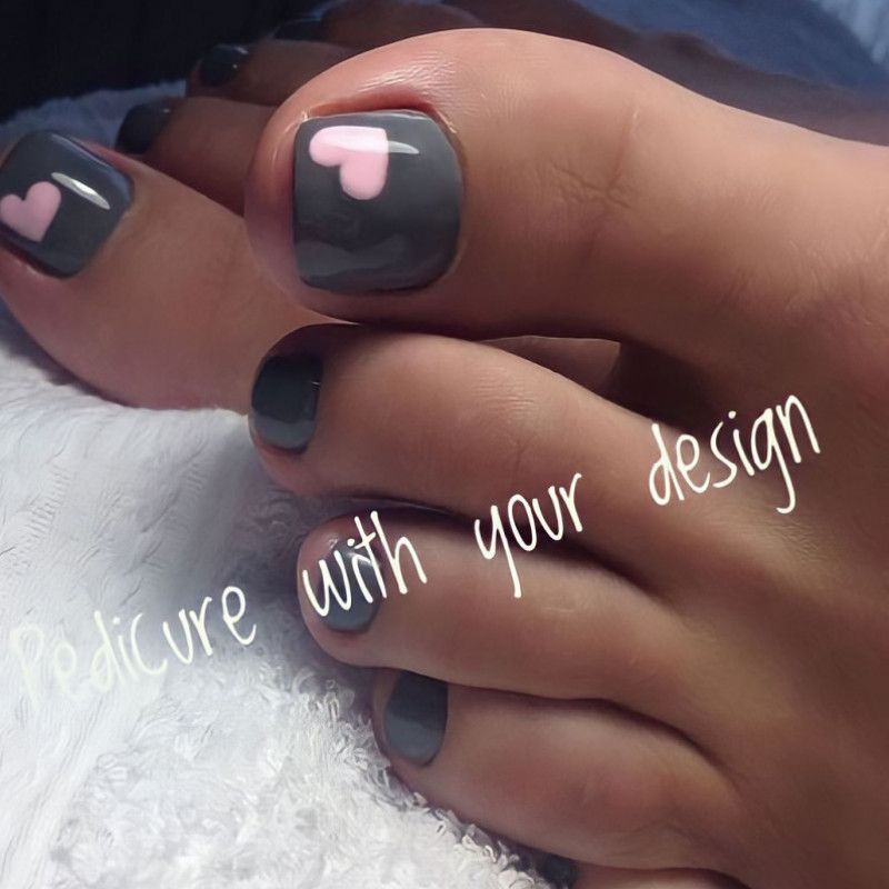 Pedicure with your design