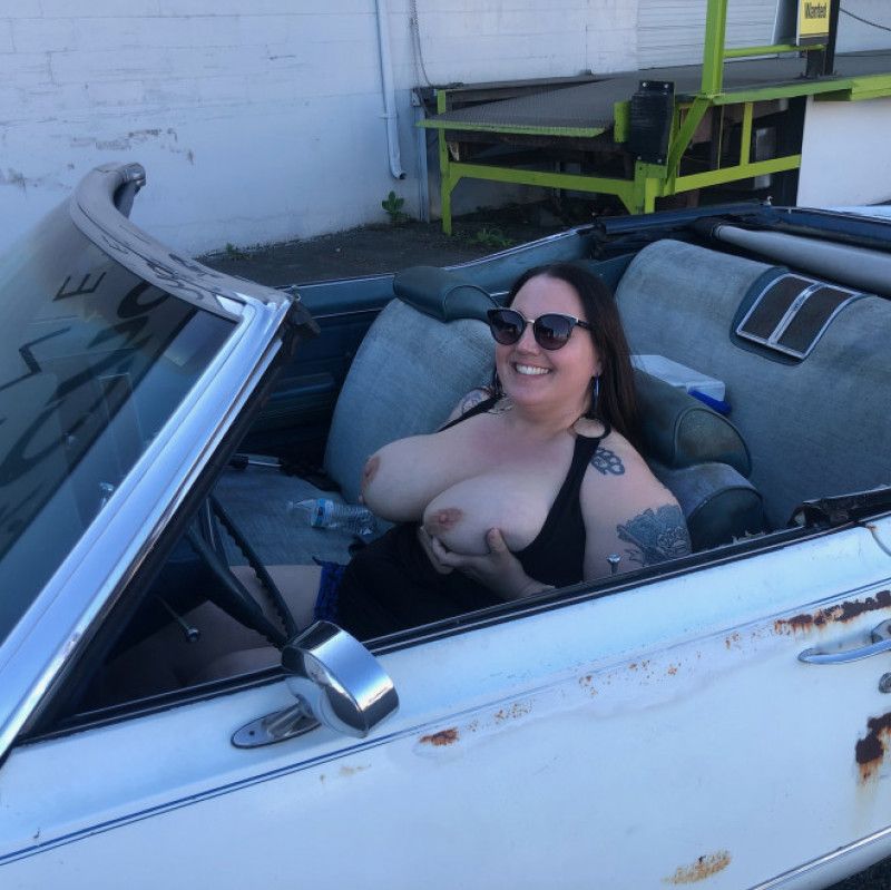 Public Boob Classic Car