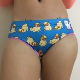 Worn Pug Panties