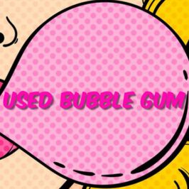 Used bubble gum and video