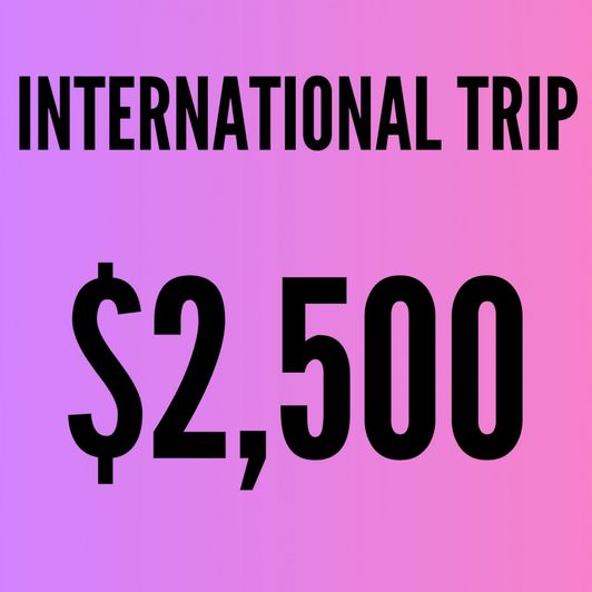 Fund Our International Trip