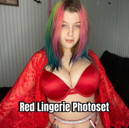 Red Lingerie Photoset