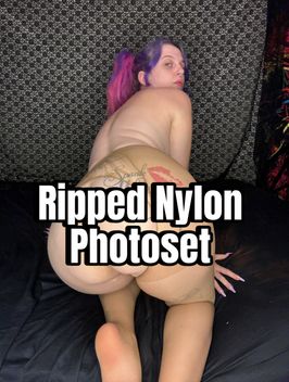 Ripped Nylon Photoset