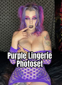 Purple Lingerie Photoset