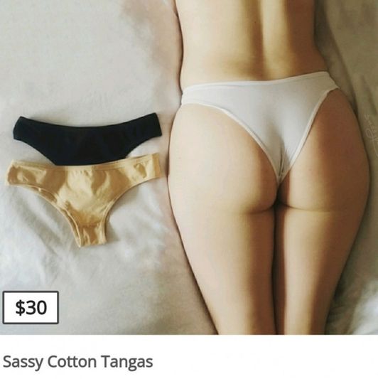 Sassy Cotton Tangas