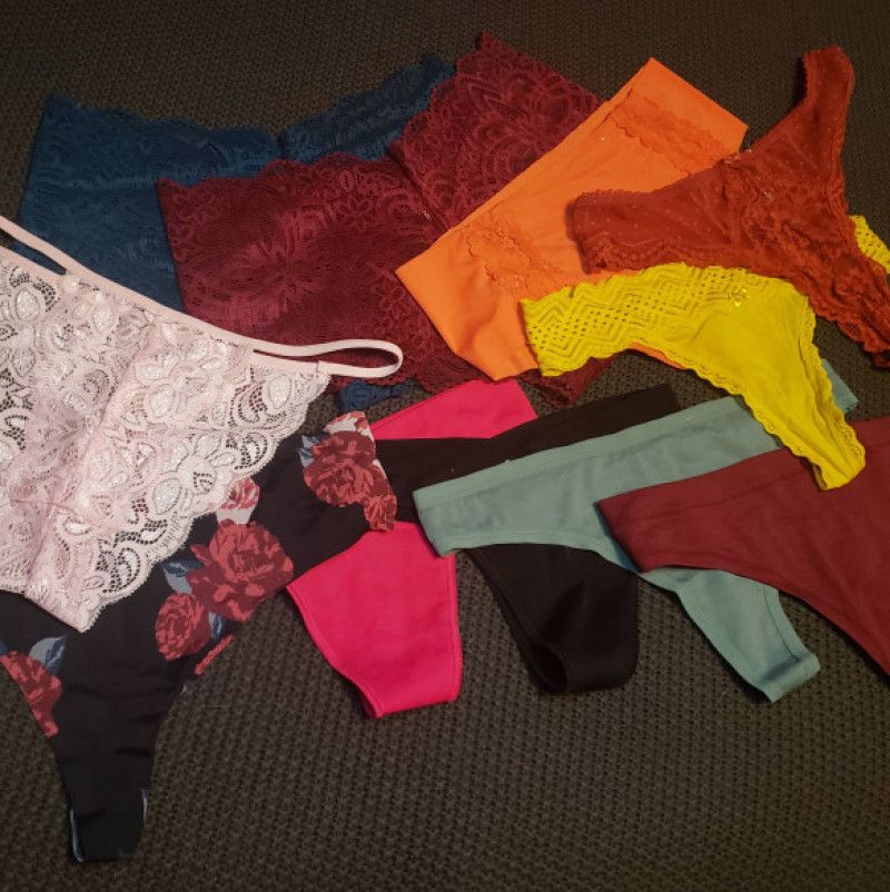 Set of 10 customizable panties