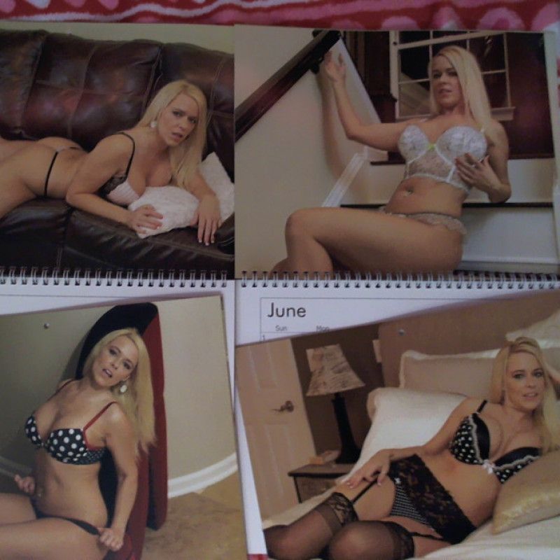 Calendar photos autographed 2021