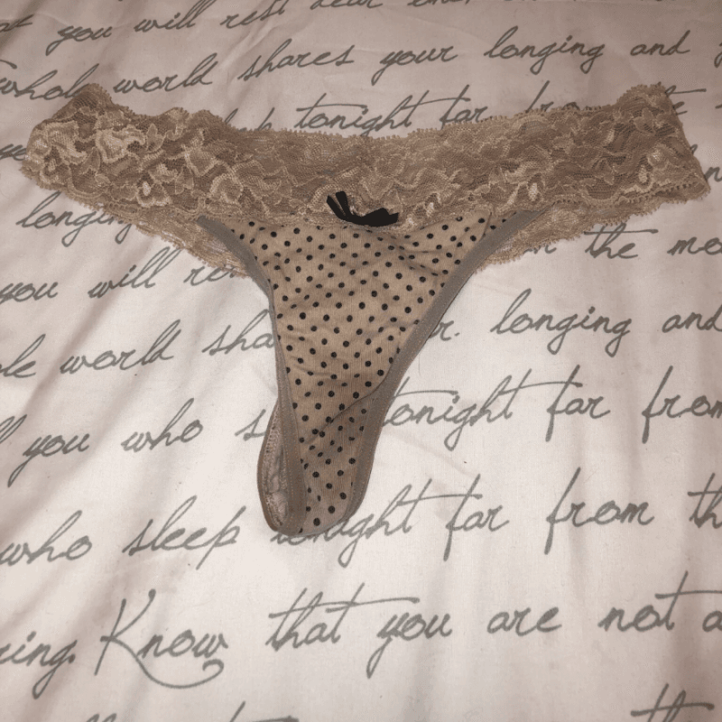 Nude Polka Dot Panty