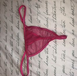 Hot Pink G String Thong