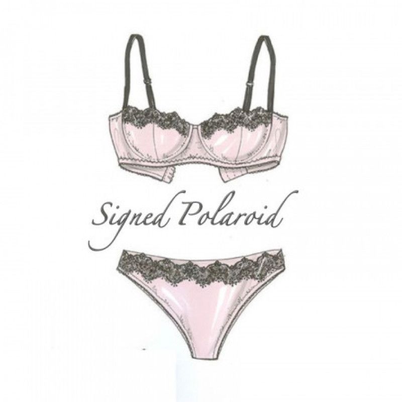 Panty Add On: Signed Polaroid