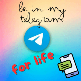 Be in my Telegram