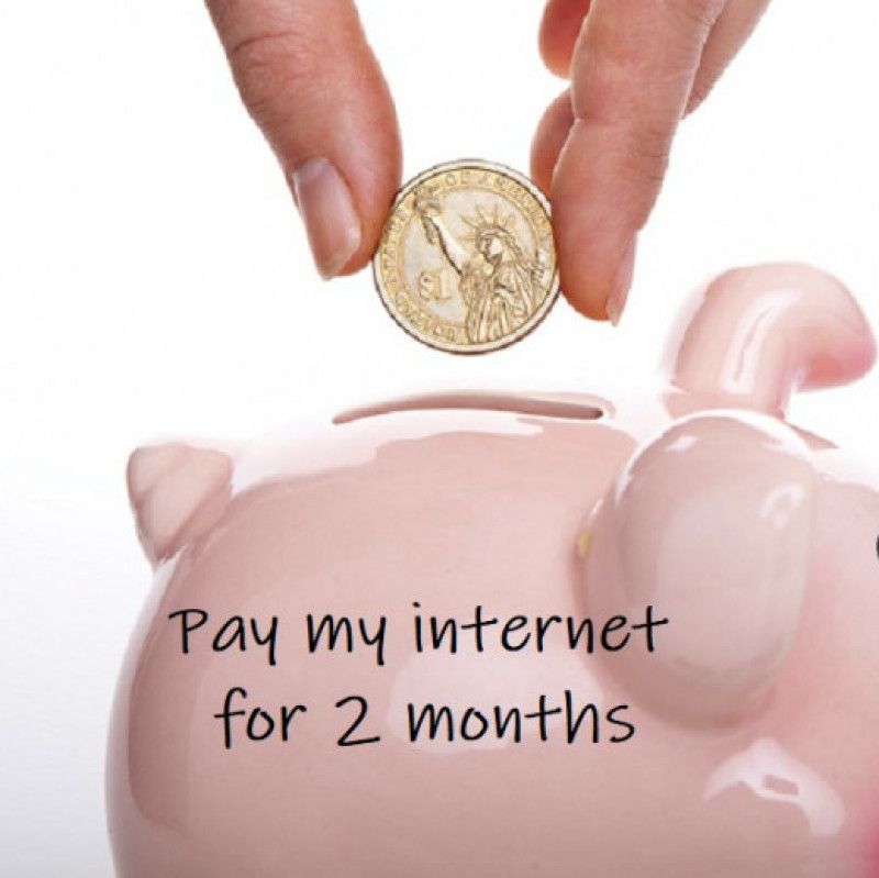 Adoptabill: Pay My Internet for 2 Months