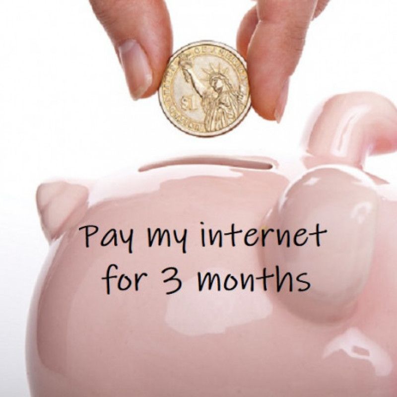 Adoptabill: Pay My Internet for 3 months