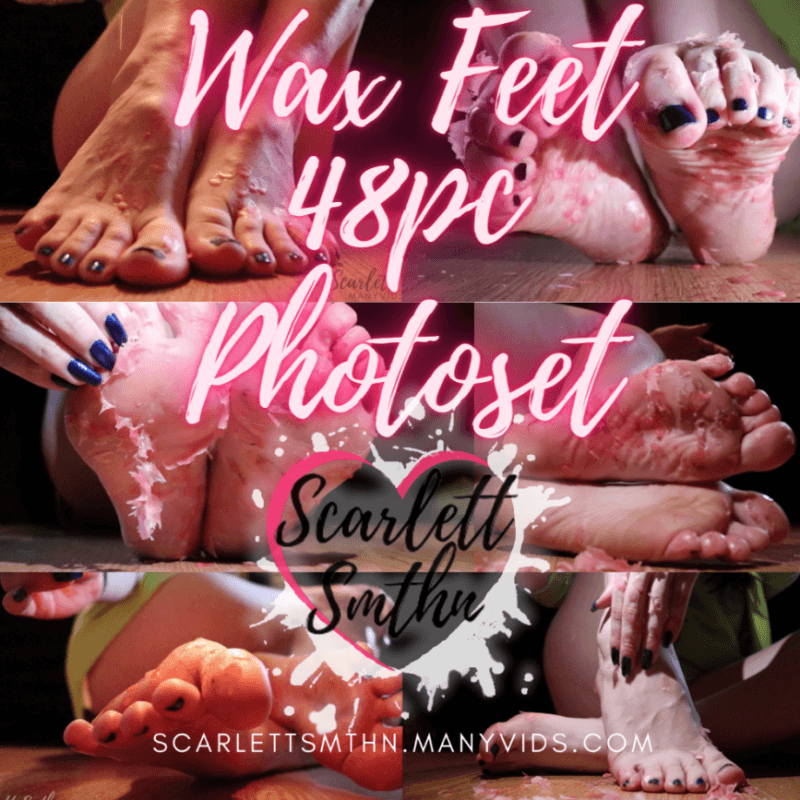 Wax Feet 48pc Photo Set