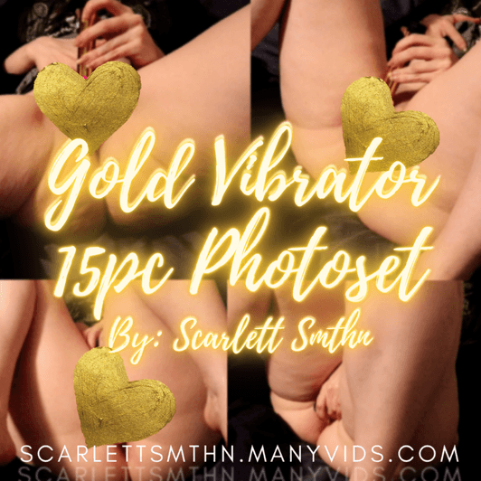 Gold Vibrator 15pc Photoset