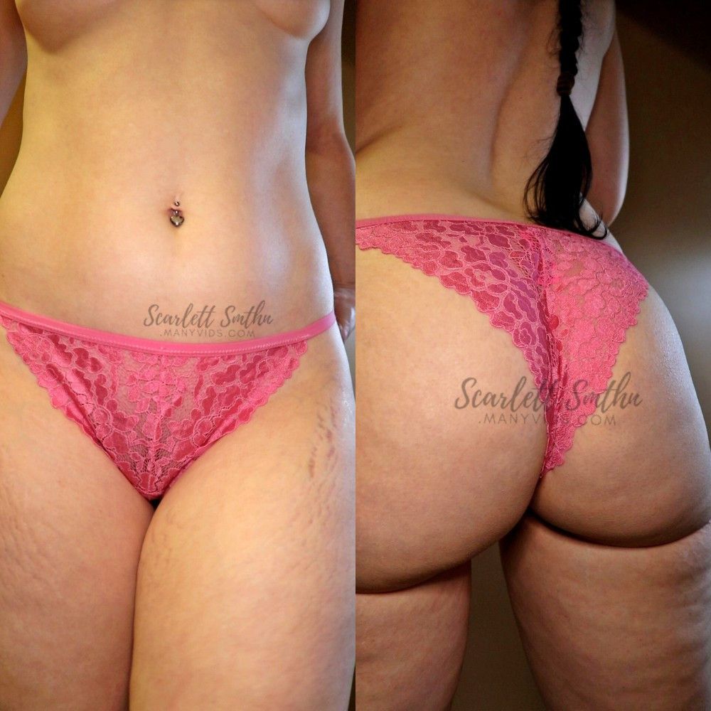 Pink Lace Brazilian Panty