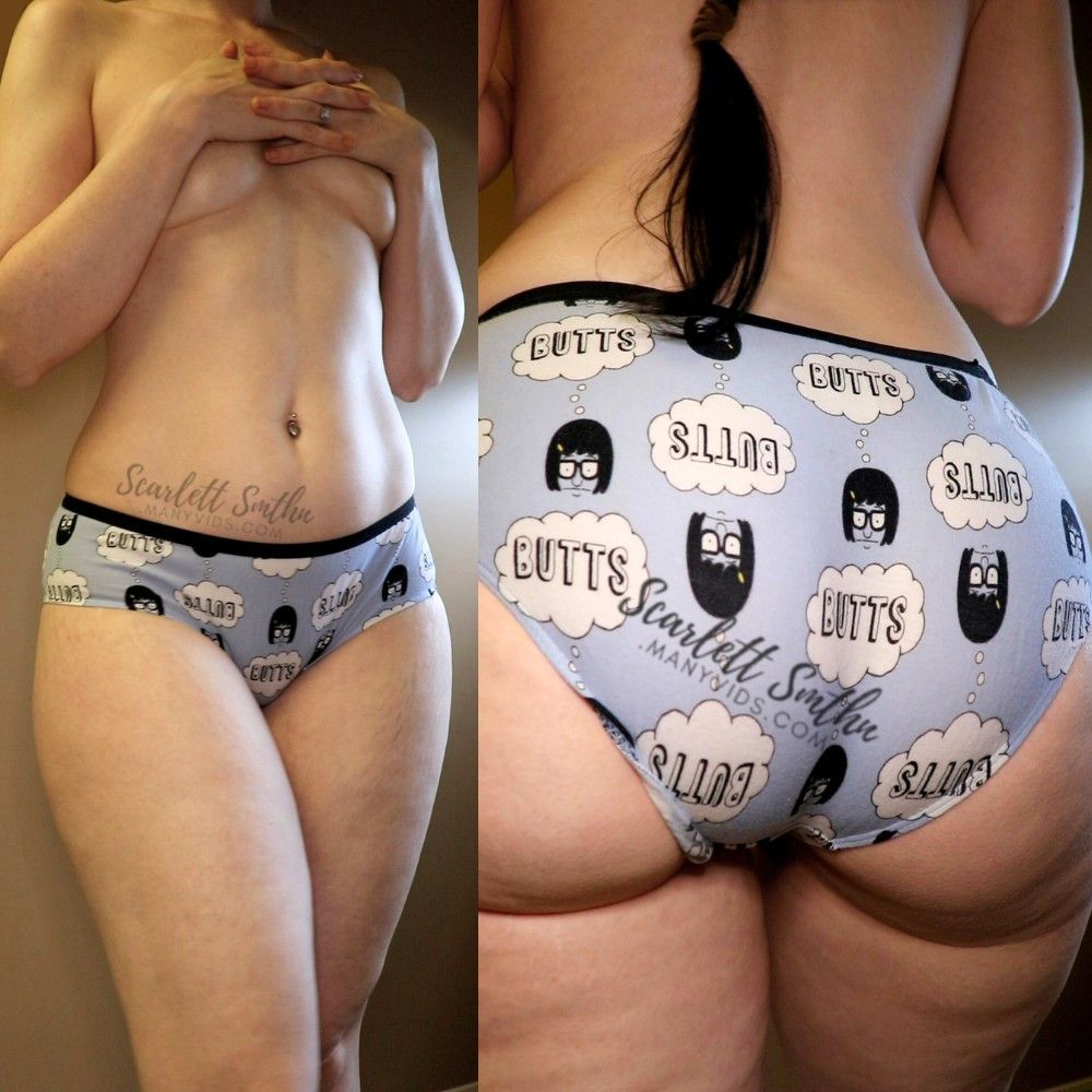 Tina Belcher Full back Brief Panty