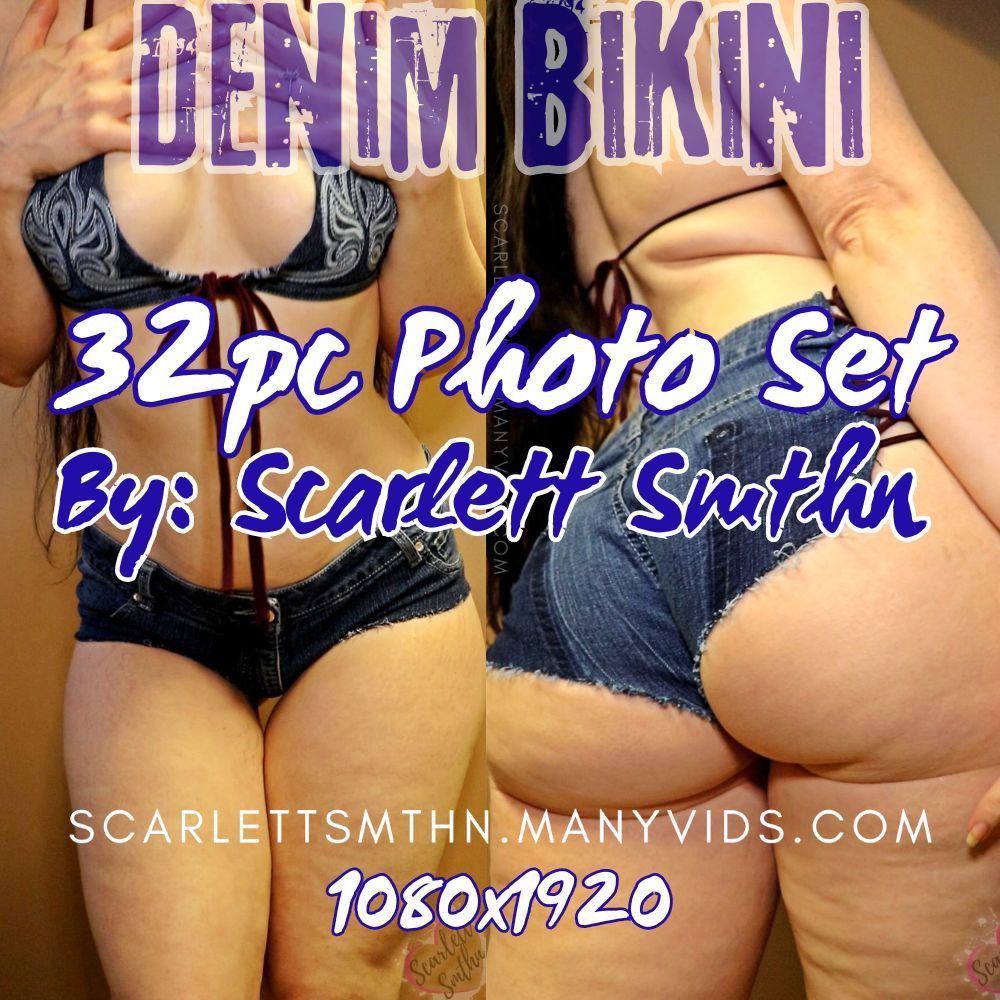 Denim Bikini 32pc Photo set