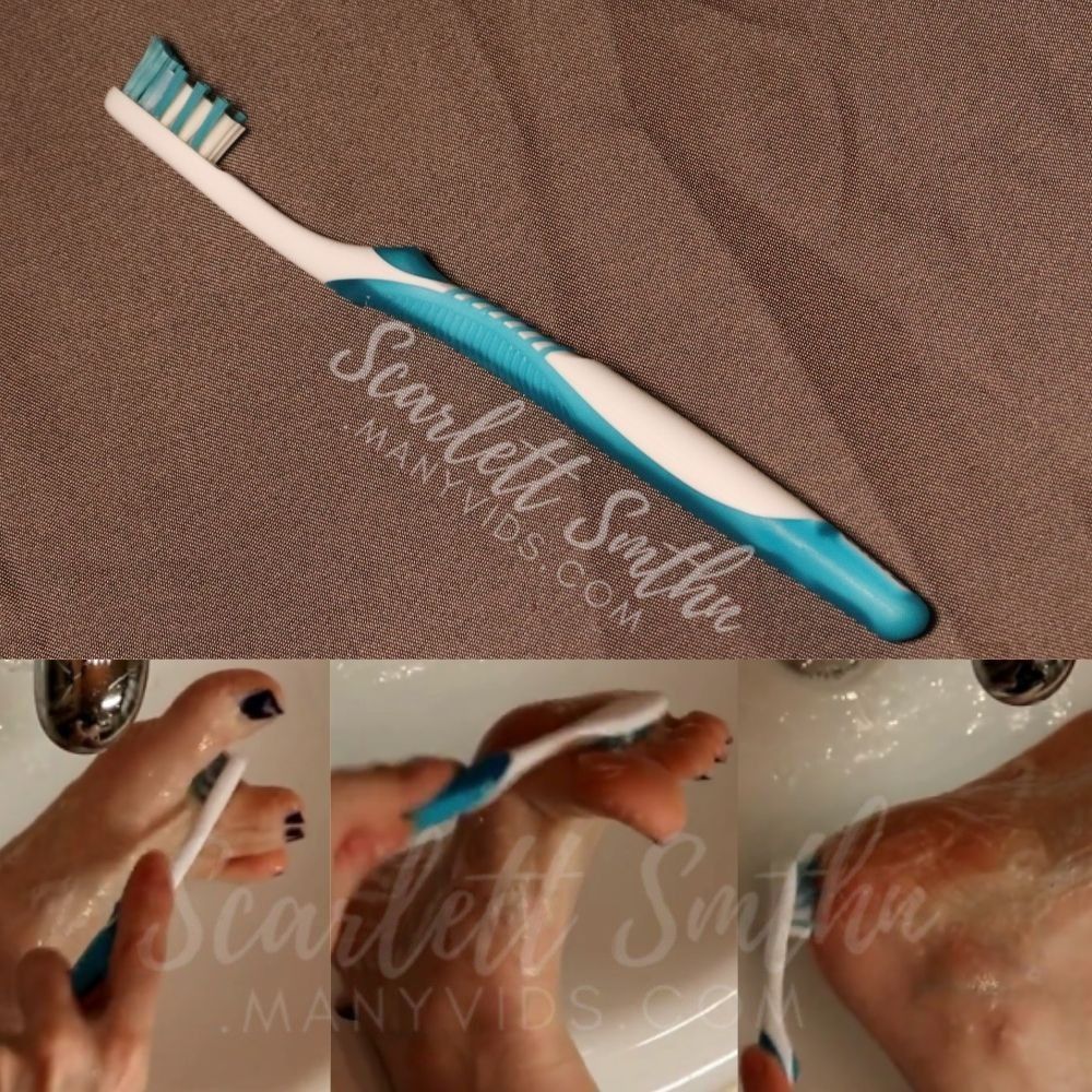 Foot Scrubber Toothbrush WORSHIP ITEM