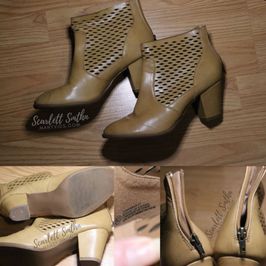 Tan Ankle Boots Size 10