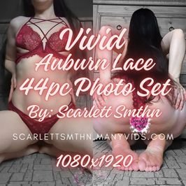 Vivid Auburn Lace 44pc Photo set