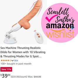 Gift me thrusting dildo