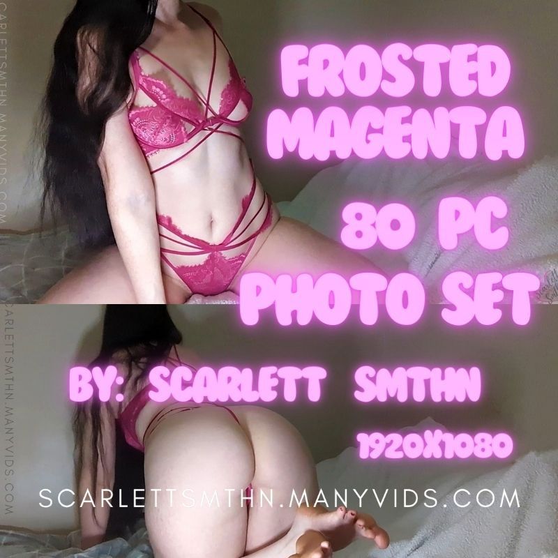 Frosted Magenta 80pc Photo set