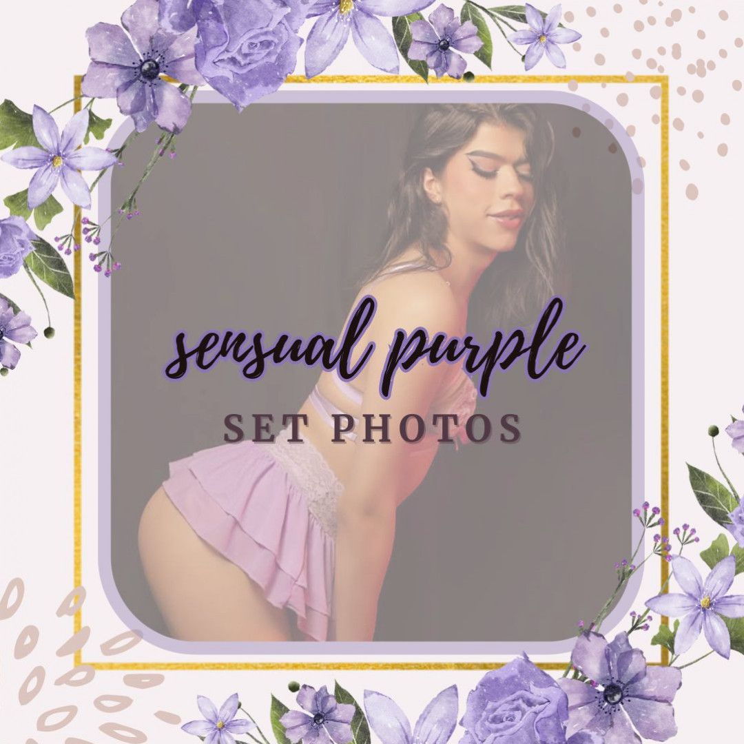 sexy lingerie purple