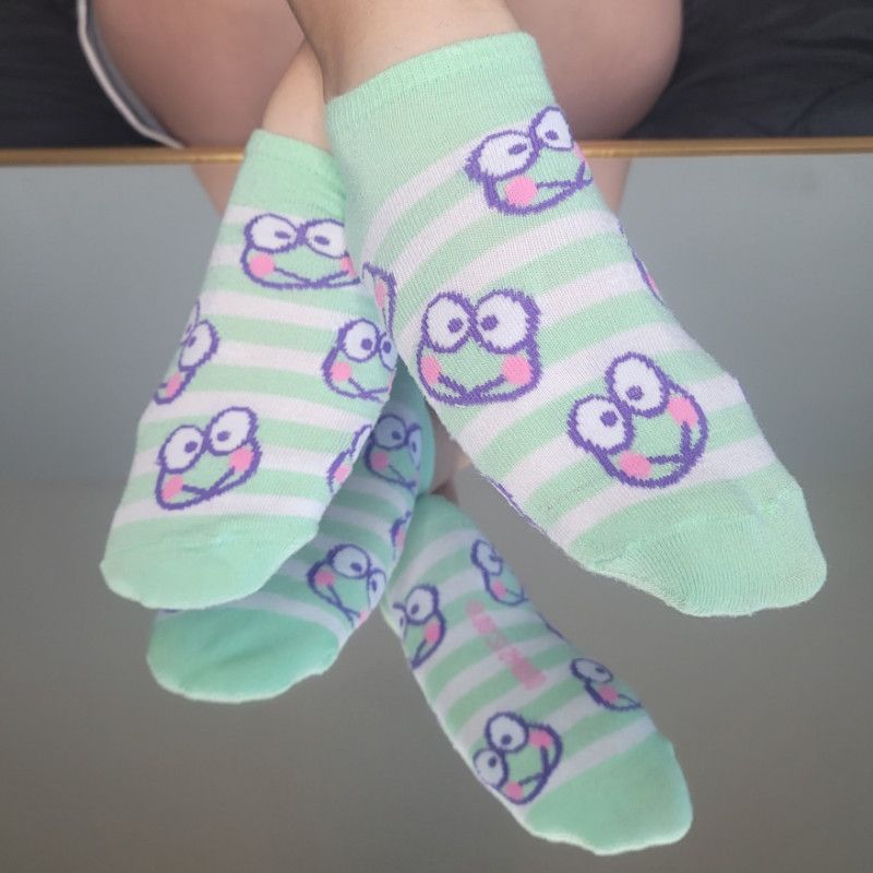 Green Froggy Socks