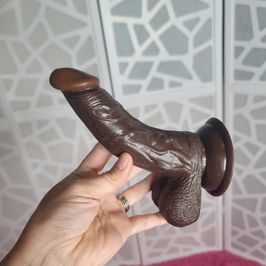 Black Curved Dildo