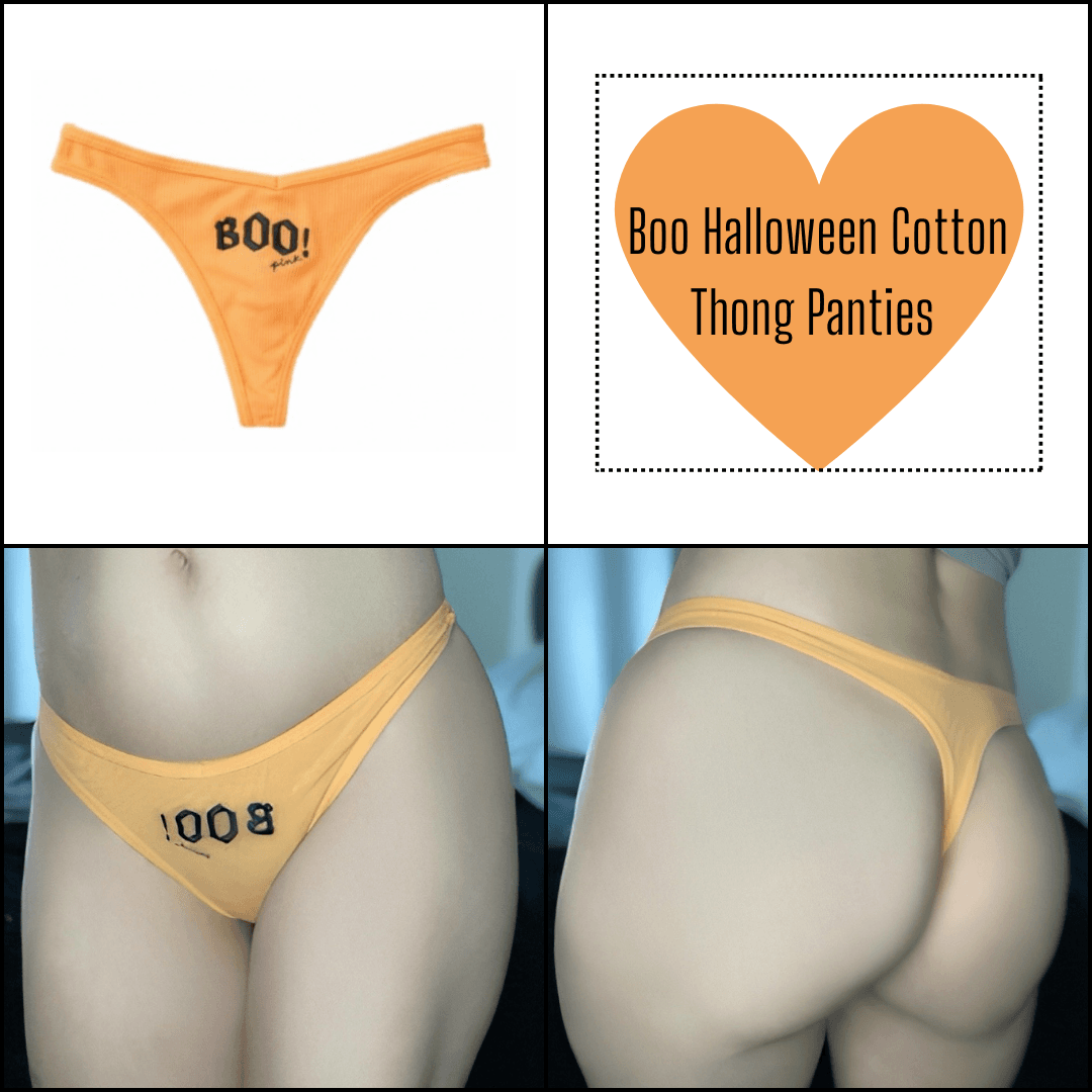 VS Halloween Cotton Thongs