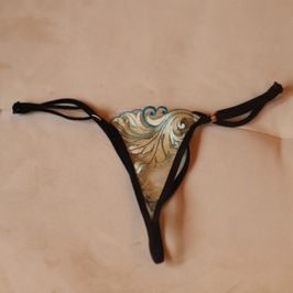 My used lace transparent mikro thong