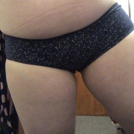 Sexy worn panties