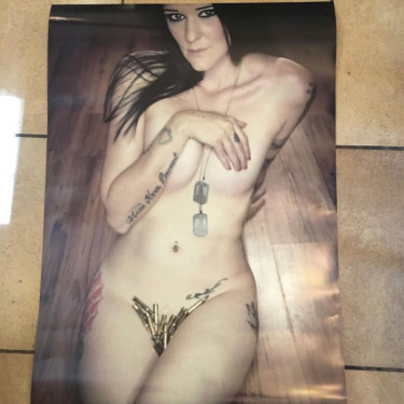 24X36 nude bullet  poster