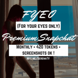 FYEO Monthly Premium Snapchat Nudes